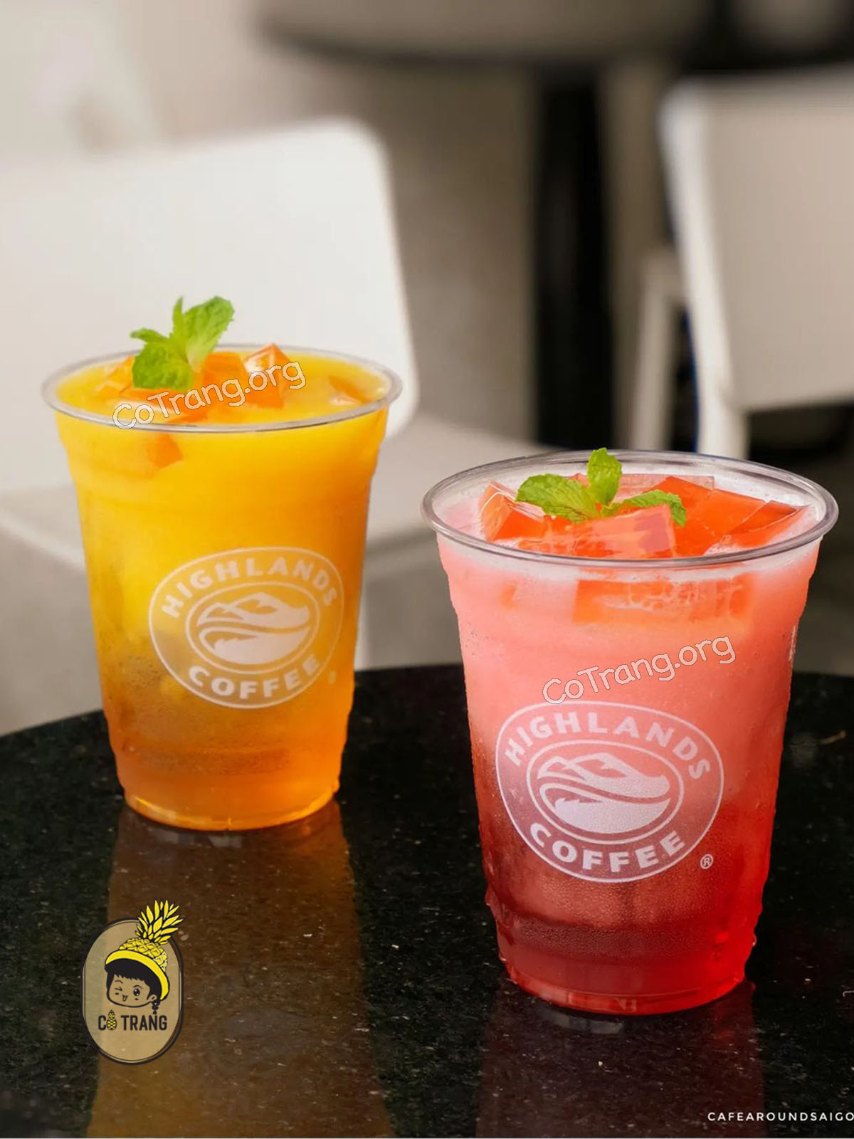 Đồ uống tại Highlands Coffee Vinh Centre